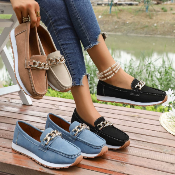ELLE™ - ELEGANT COMFORT DIAMOND LOAFERS