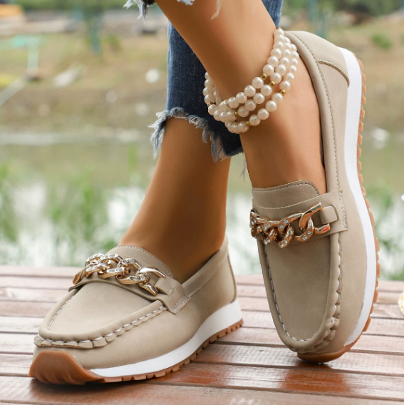 ELLE™ - ELEGANT COMFORT DIAMOND LOAFERS