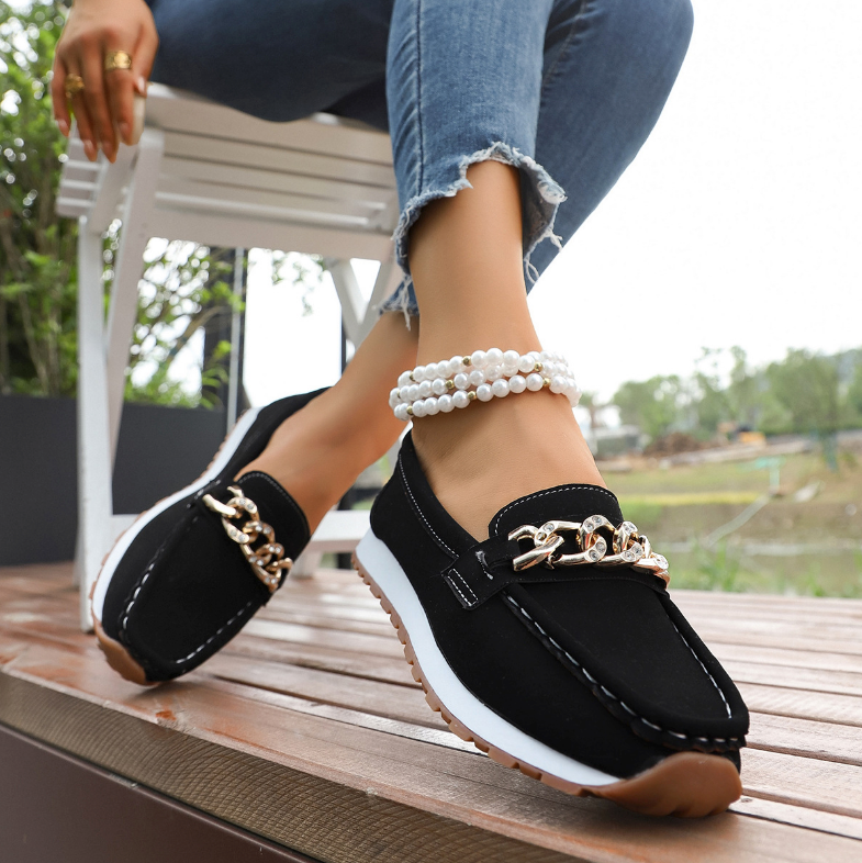 ELLE™ - ELEGANT COMFORT DIAMOND LOAFERS