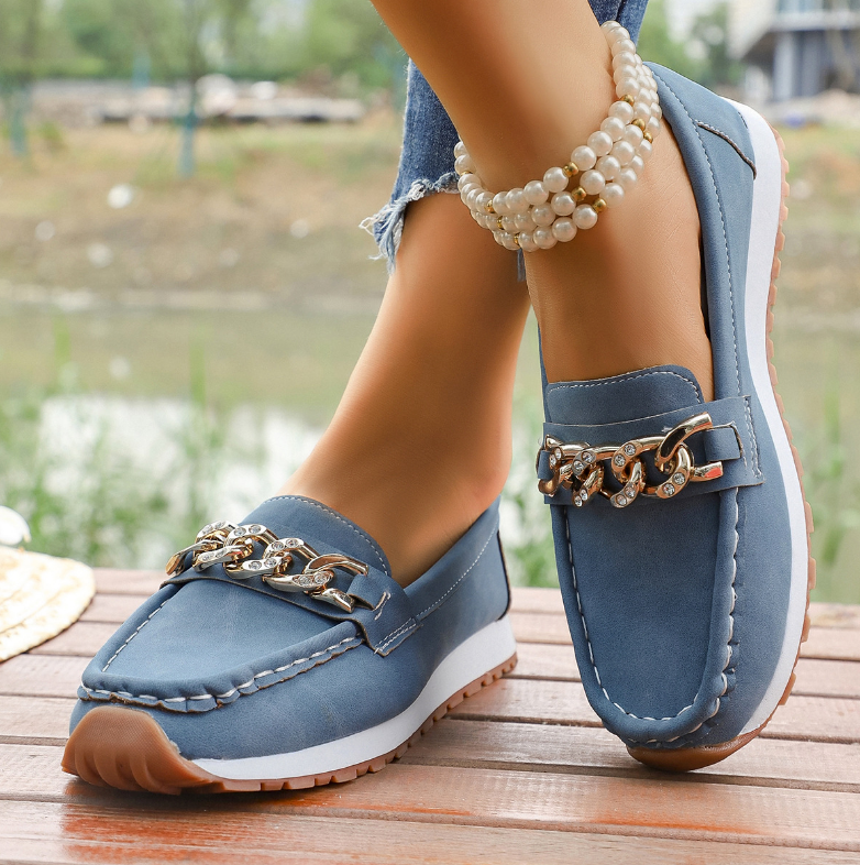 ELLE™ - ELEGANT COMFORT DIAMOND LOAFERS