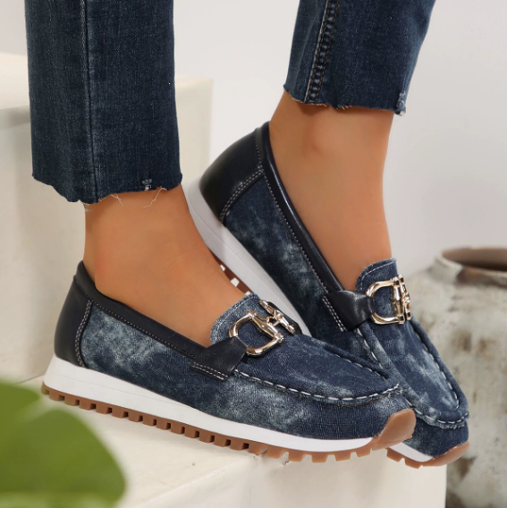 ELIZA™ - ELEGANT COMFORT BUCKLE LOAFERS