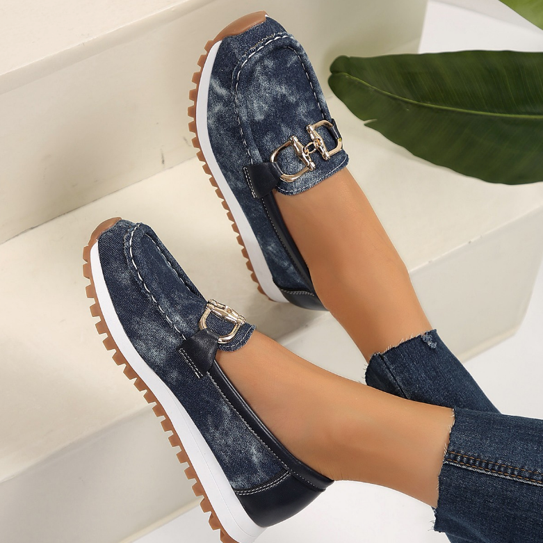 ELIZA™ - ELEGANT COMFORT BUCKLE LOAFERS