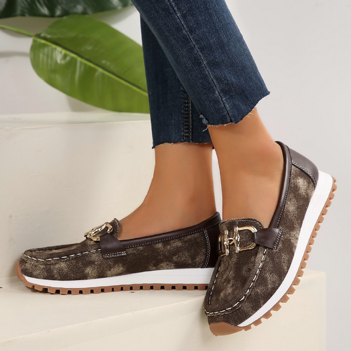 ELIZA™ - ELEGANT COMFORT BUCKLE LOAFERS