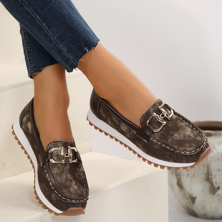 ELIZA™ - ELEGANT COMFORT BUCKLE LOAFERS