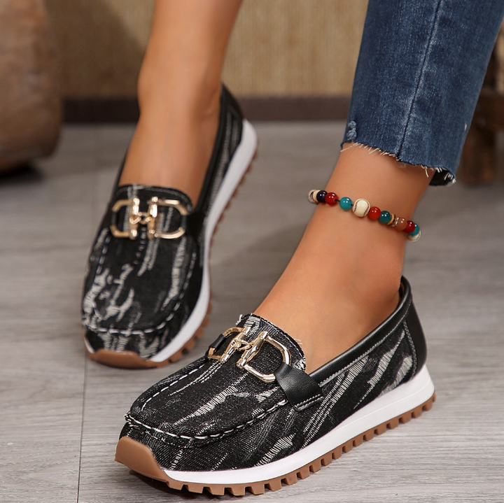 ELIZA™ - ELEGANT COMFORT BUCKLE LOAFERS