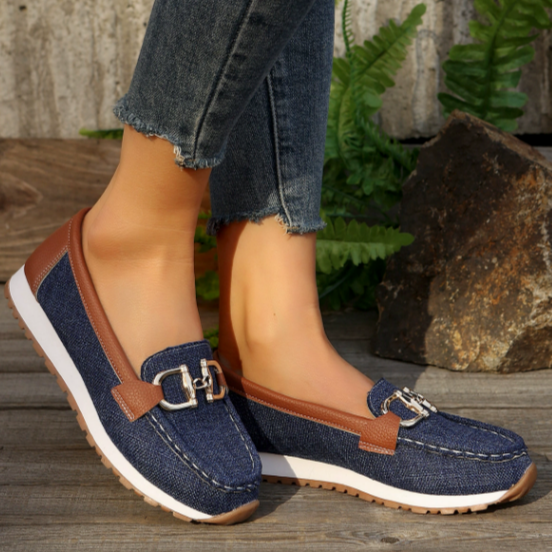 ESME™ - ELEGANT FLAT BUCKLE LOAFERS