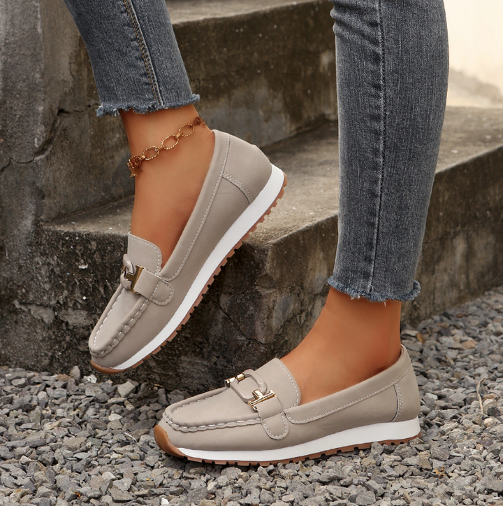 EMELIA™ - ELEGANT COMFORT BUCKLE LOAFERS