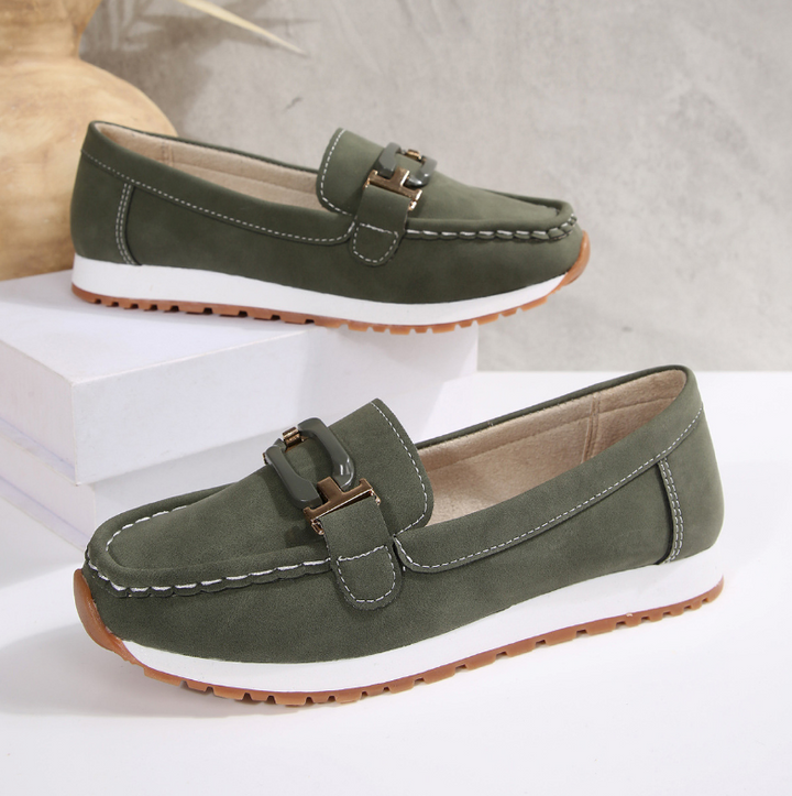 EMELIA™ - ELEGANT COMFORT BUCKLE LOAFERS