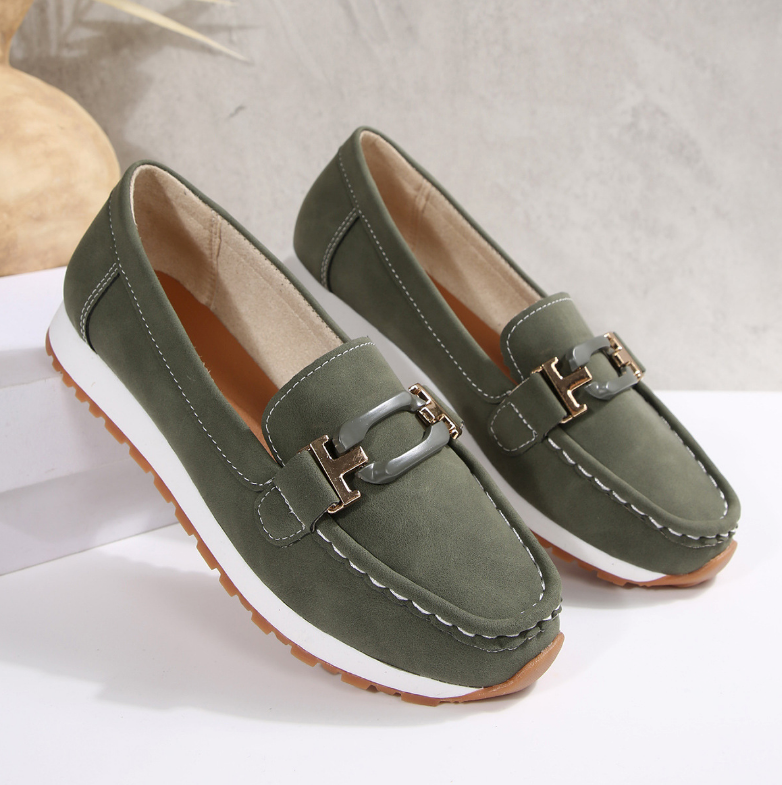 EMELIA™ - ELEGANT COMFORT BUCKLE LOAFERS