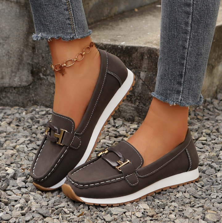 EMELIA™ - ELEGANT COMFORT BUCKLE LOAFERS