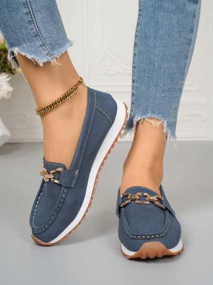 ELLA™ - ELEGANT COMFORT BUCKLE LOAFERS