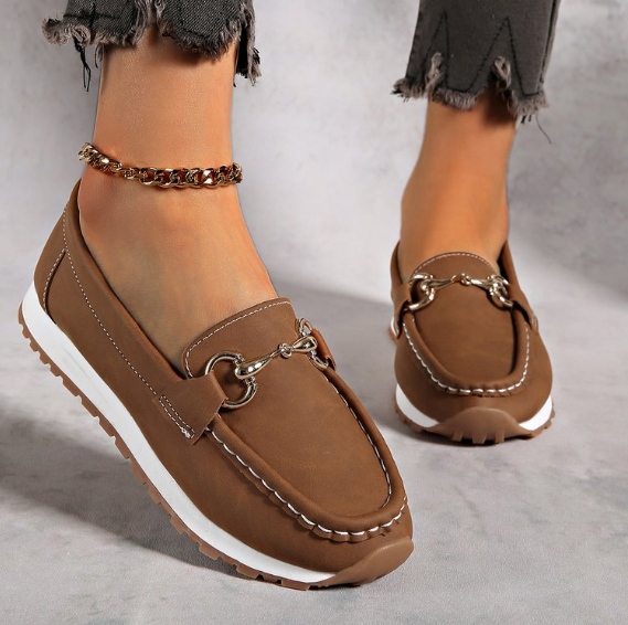 ELODIE™ - ELEGANT FLAT BUCKLE LOAFERS