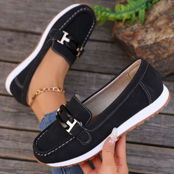 EMILY™ - ELEGANT COMFORT CHAIN LOAFERS