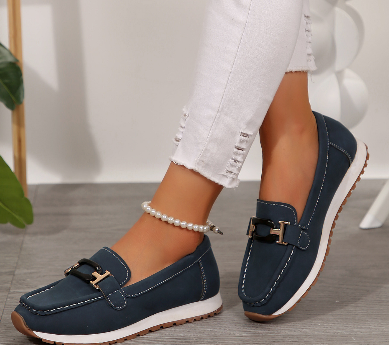 EMILY™ - ELEGANT COMFORT CHAIN LOAFERS