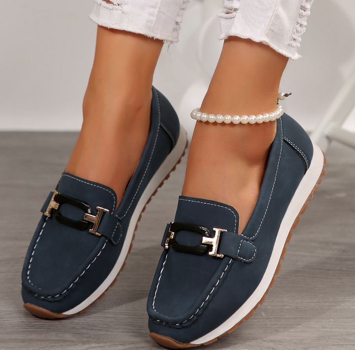 EMILY™ - ELEGANT COMFORT CHAIN LOAFERS