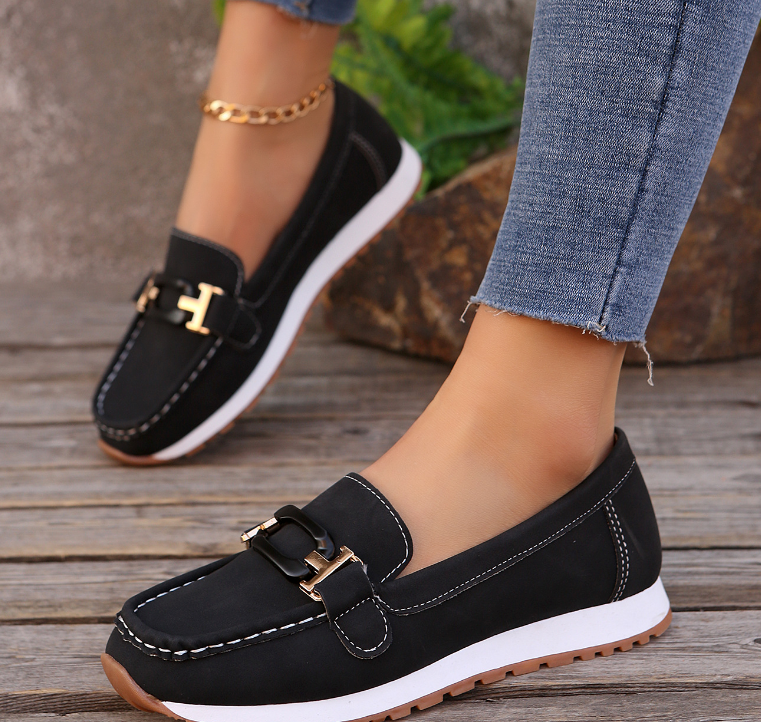 EMILY™ - ELEGANT COMFORT CHAIN LOAFERS