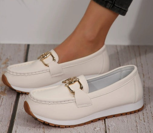 ESME™ - ELEGANT FLAT BUCKLE LOAFERS