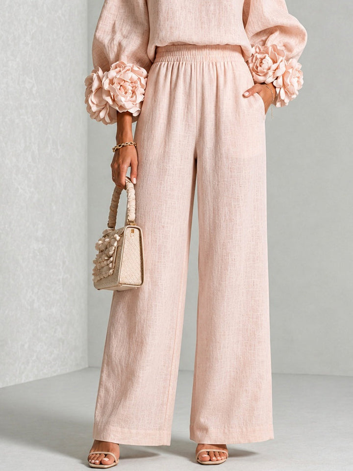 CARYS™ - FLORAL-CUFF TWO-PIECE SET