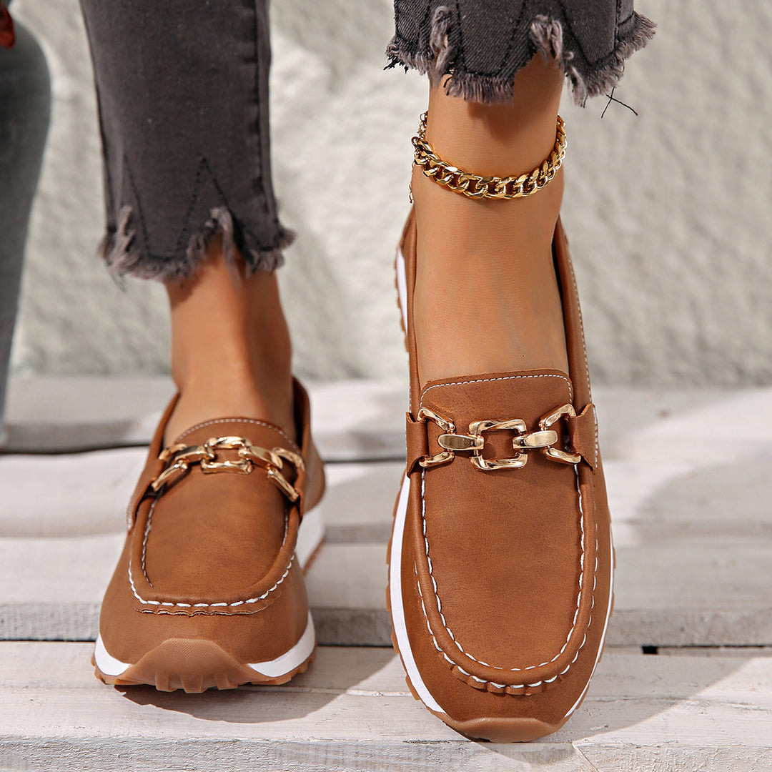 ELLA™ - ELEGANT COMFORT BUCKLE LOAFERS