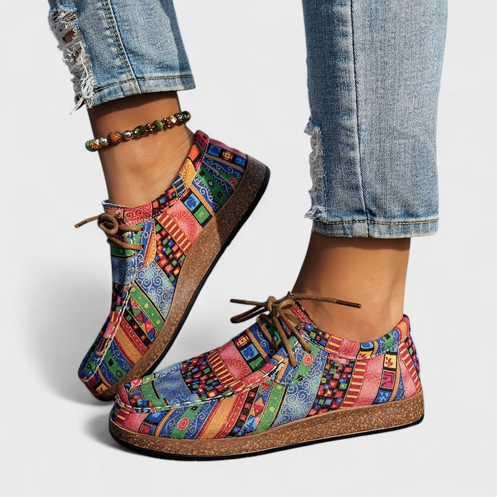 SERYPHINA™ - ELEGANT COMFORT LACE-UP LOAFERS