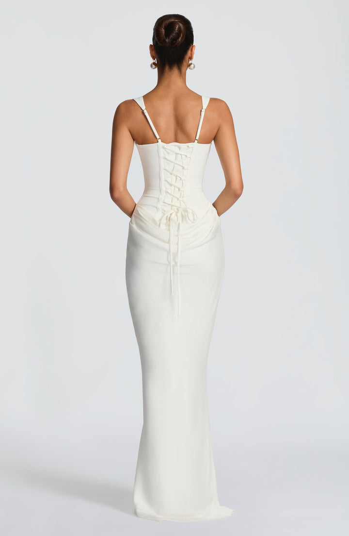 ELEONORE™ - ELEGANT SQUARE NECKLINE MAXI DRESS