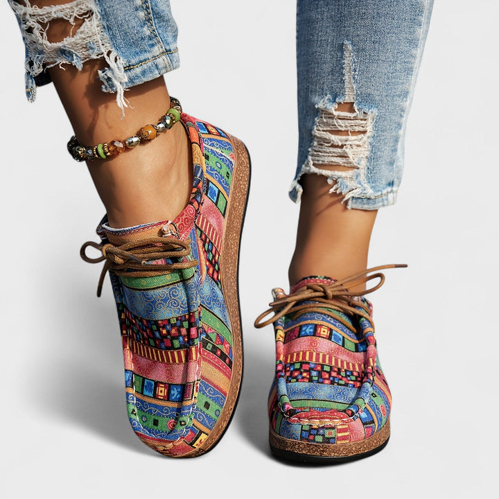 SERYPHINA™ - ELEGANT COMFORT LACE-UP LOAFERS