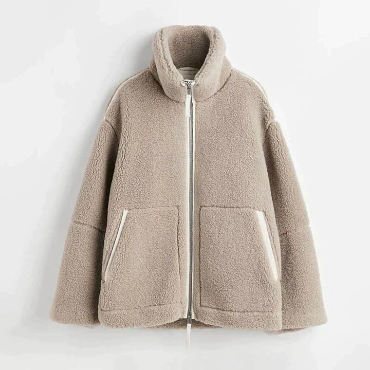 CORA™ - ELEGANT OVERSIZED FLEECE COAT