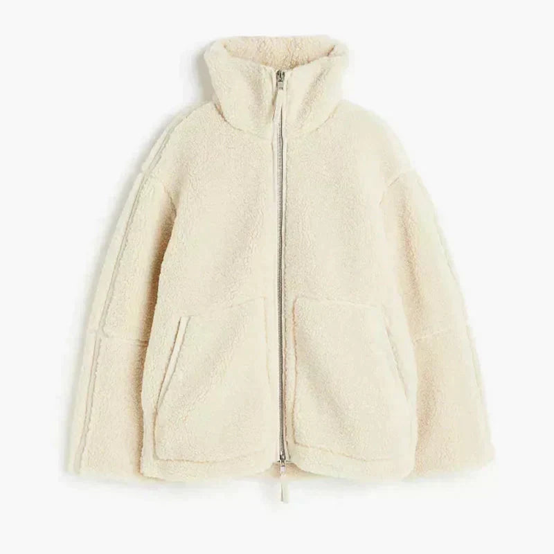 CORA™ - ELEGANT OVERSIZED FLEECE COAT