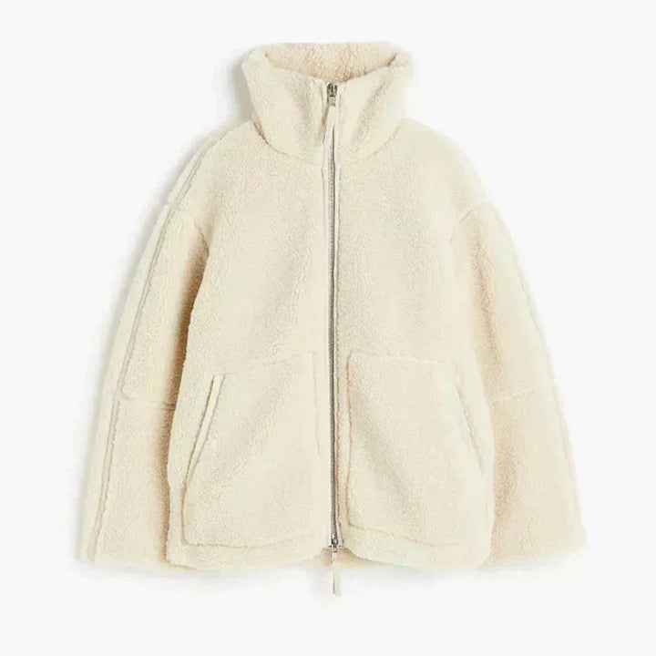 CORA™ - ELEGANT OVERSIZED FLEECE COAT