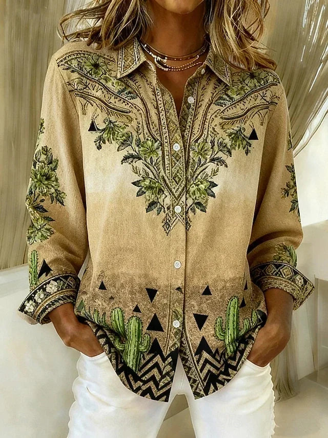 TUCSON™ - ELEGANT VINTAGE COMFORT BLOUSE