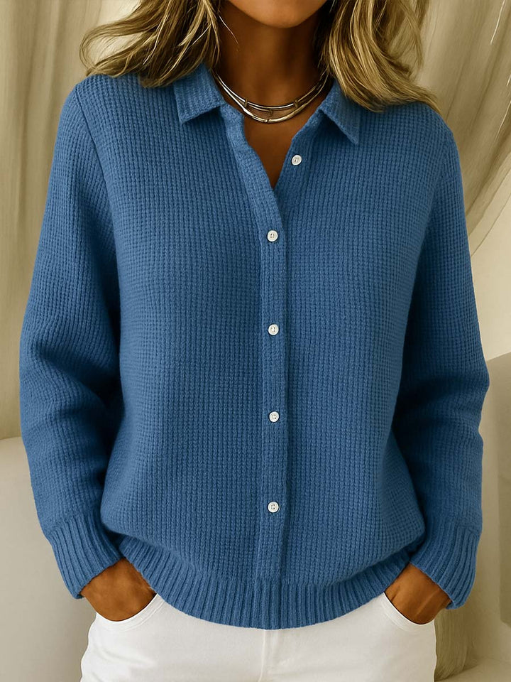 AMELIE™ - ELEGANT BUTTON UP CARDIGAN