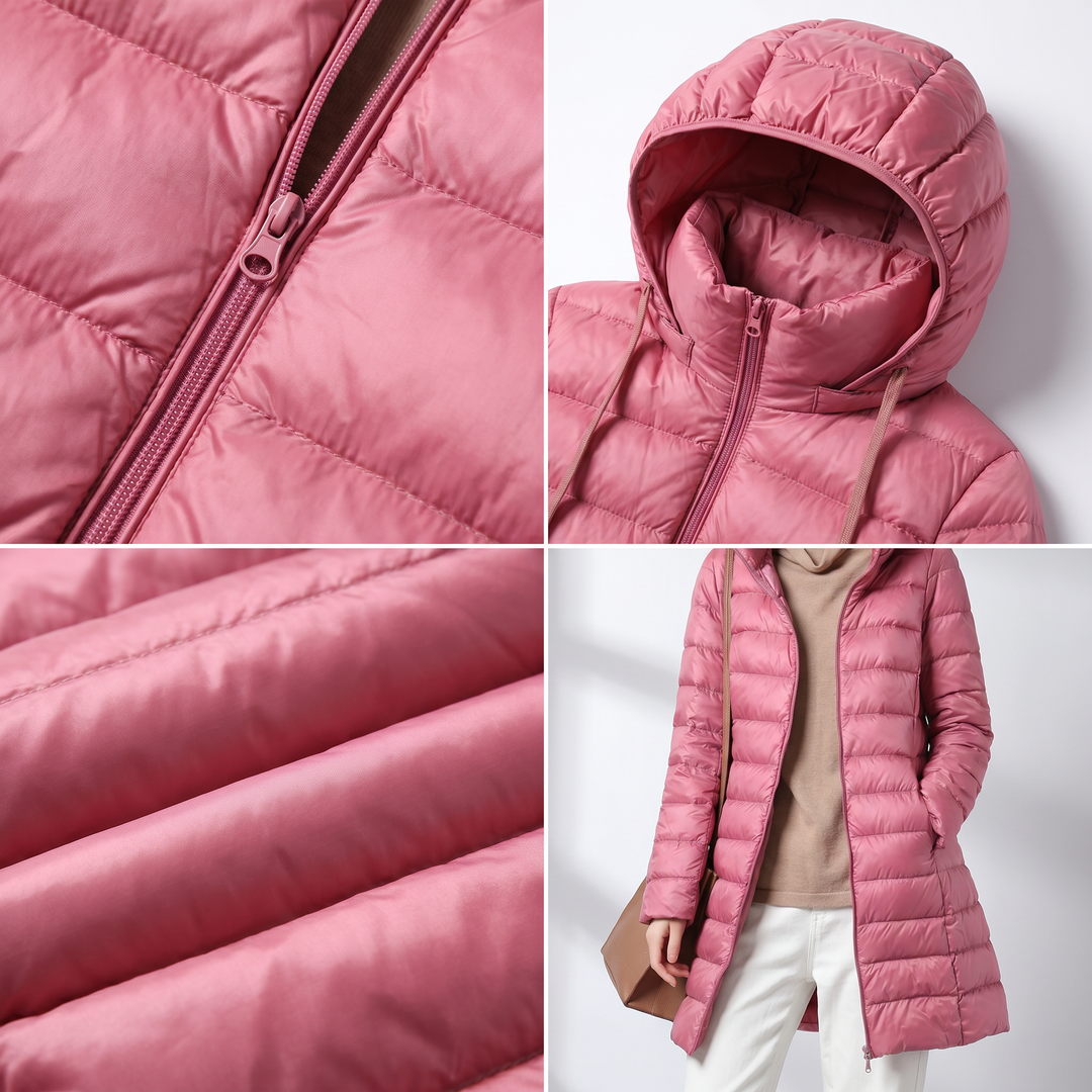 FEATHRA™ - ELEGANT ULTRALIGHT DOWN JACKET