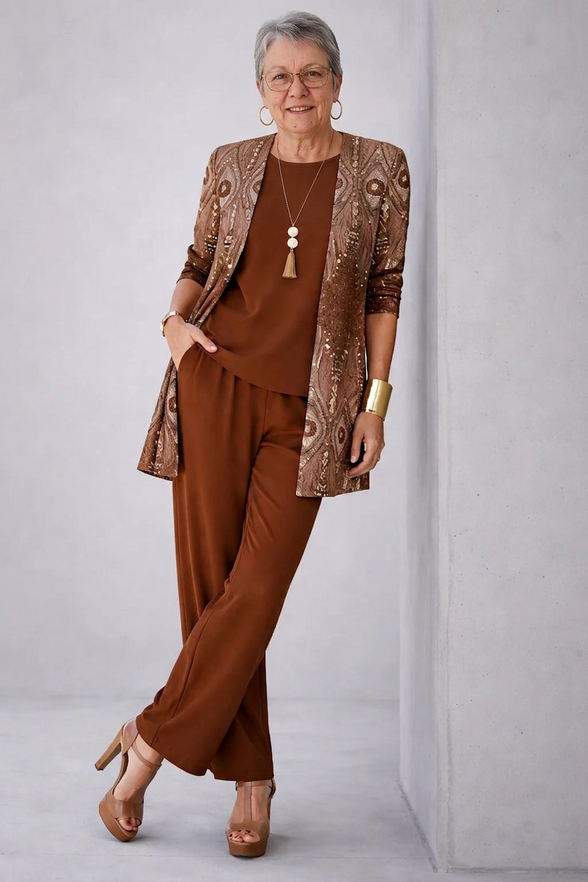 GLENNA™ - ELEGANT THREE-PIECE SET