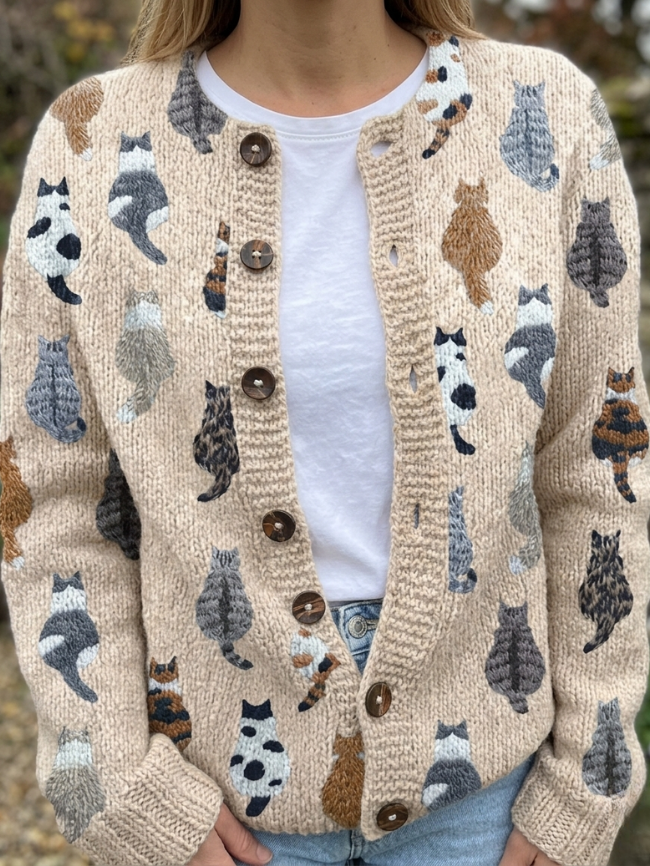 MARIANNE™ - ELEGANT COZY KNITTED CARDIGAN
