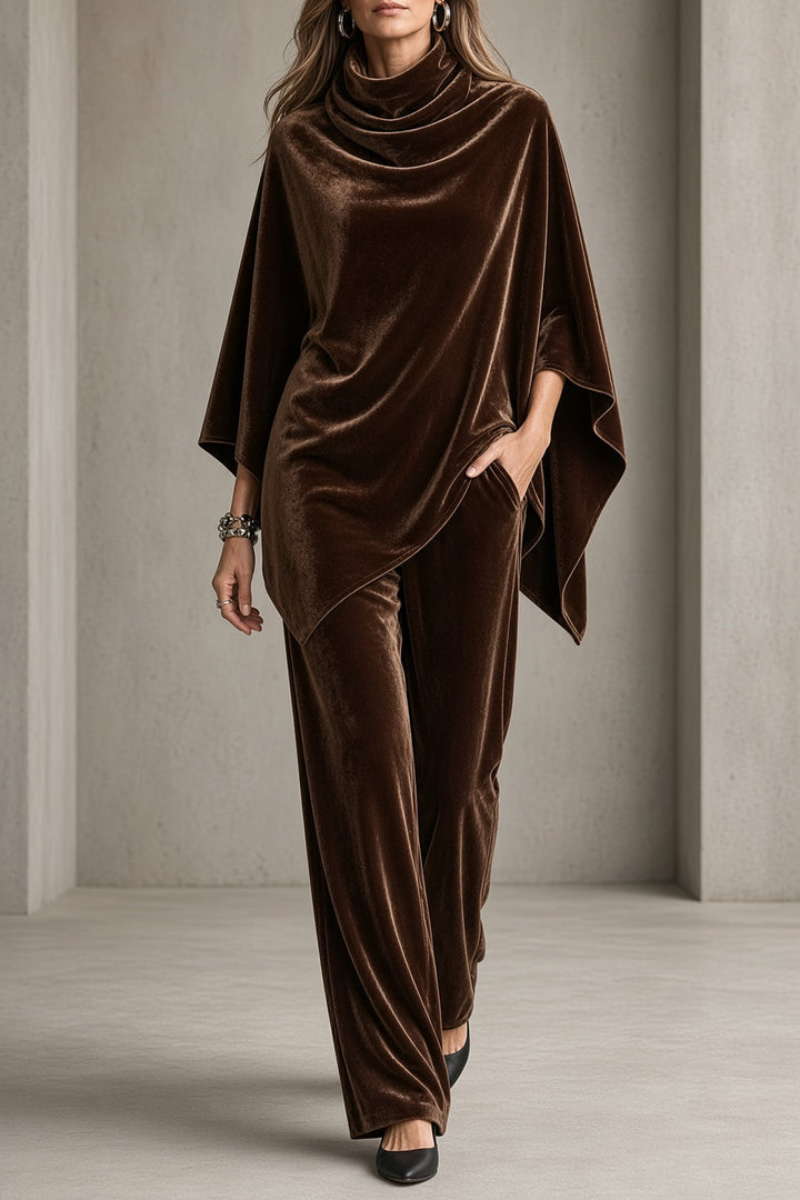 MONELLA™ - ELEGANT SUEDE TWO-PIECE SET