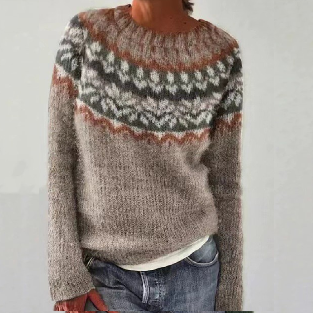 TATIANA™ - ELEGANT COZY RETRO SWEATER