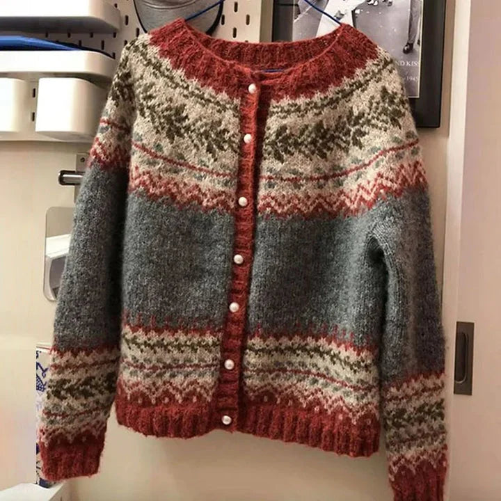 ATASHA™ - ELEGANT BUTTON-UP COZY CARDIGAN