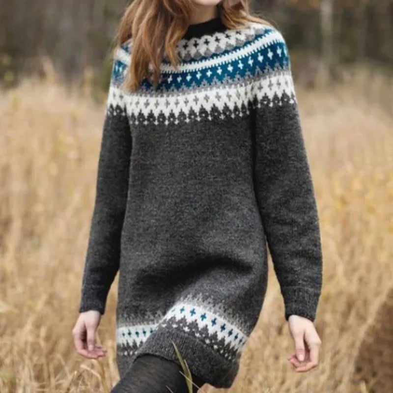 ALTHEA™ - ELEGANT COZY RETRO SWEATER