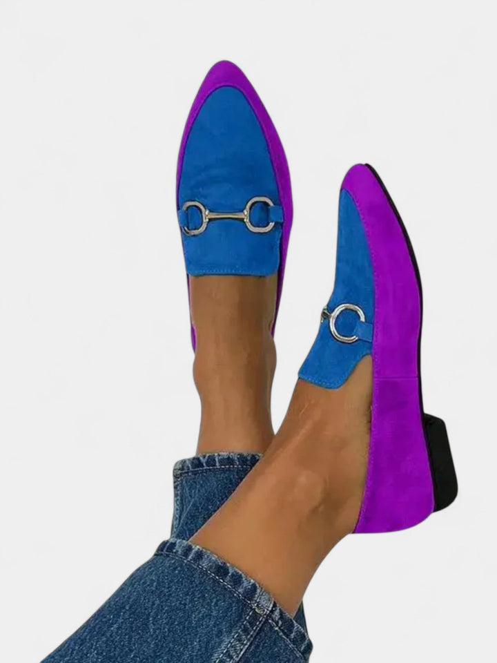 ALEXANDRIA™ - SUEDE POINTED SLIP ON LOAFERS