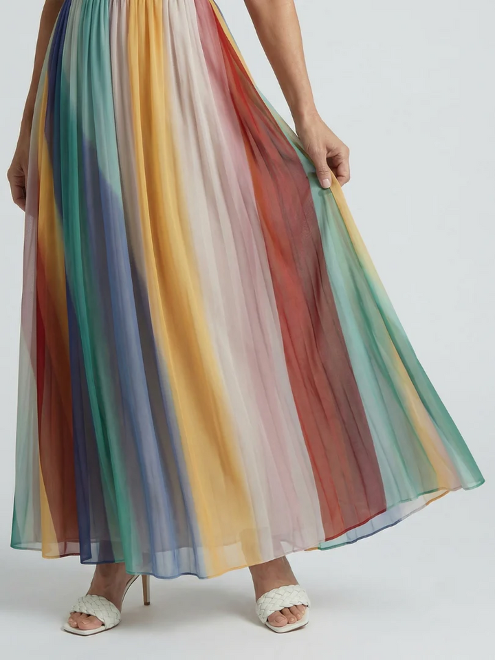 AURORA™ - STRIPED MAXI DRESS