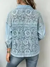 MARTINA™ - ELEGANT DEMIN LACE JACKET