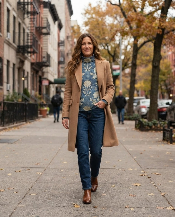 LILY™ - ELEGANT COZY TURTLENECK SWEATER