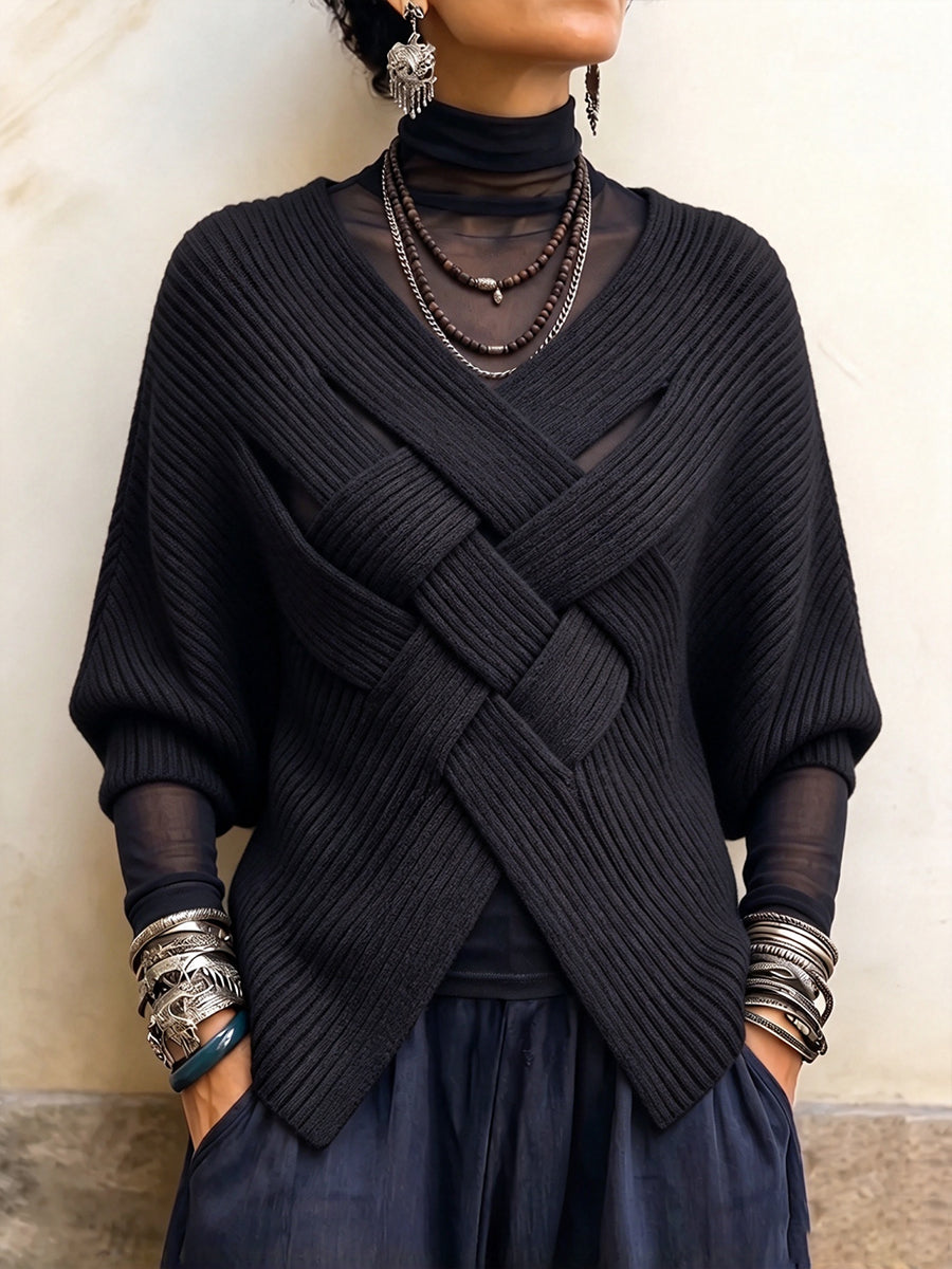 ROSARIO™ - ELEGANT COZY RIBBED SWEATER