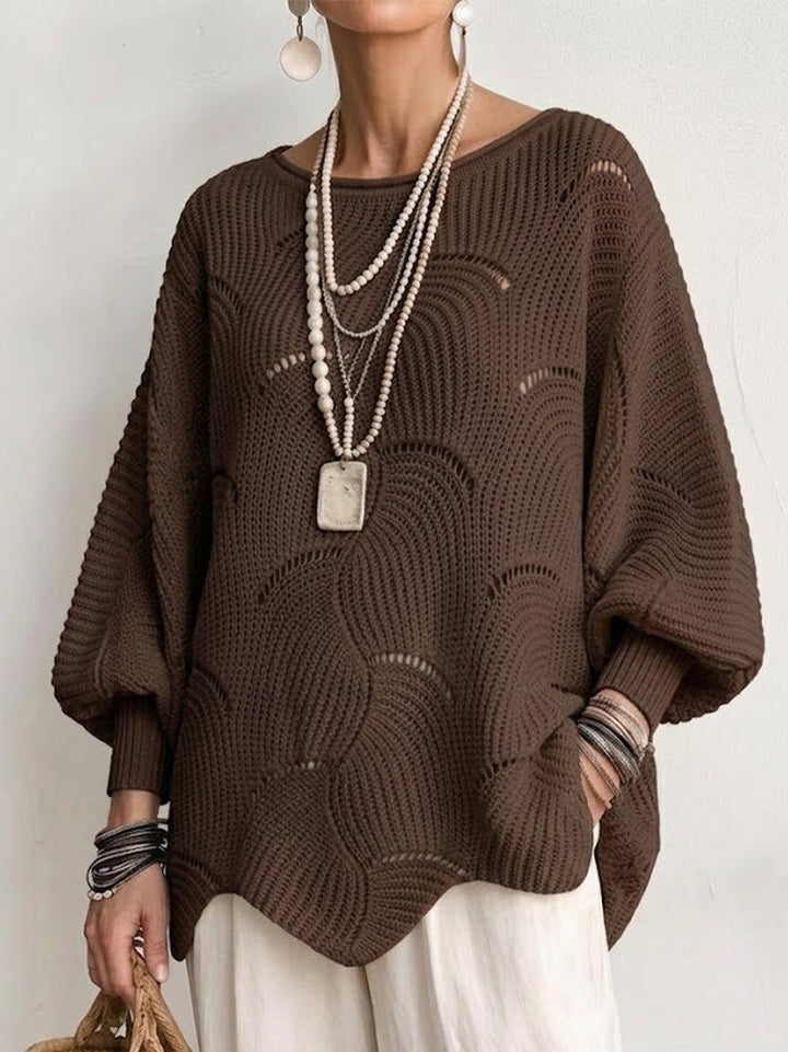 EVE™ - ELEGANT BATWING KNITTED SWEATER