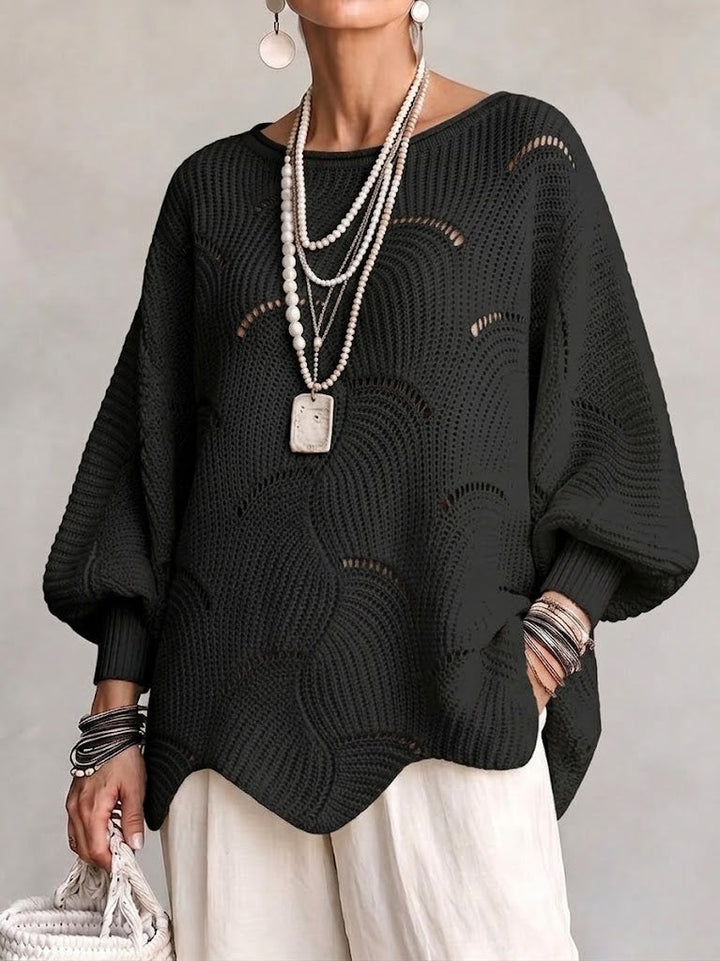 EVE™ - ELEGANT BATWING KNITTED SWEATER