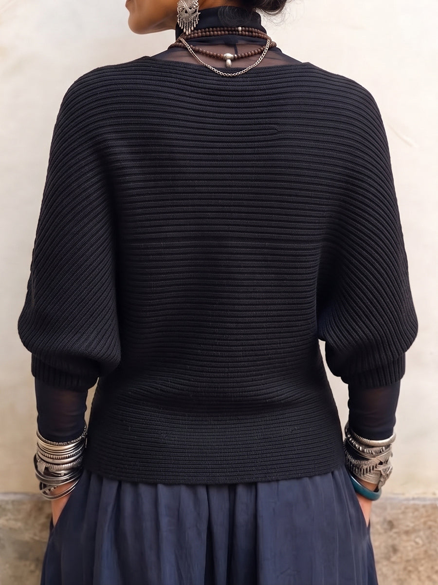 ROSARIO™ - ELEGANT COZY RIBBED SWEATER