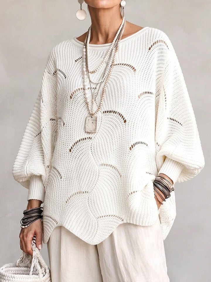 EVE™ - ELEGANT BATWING KNITTED SWEATER