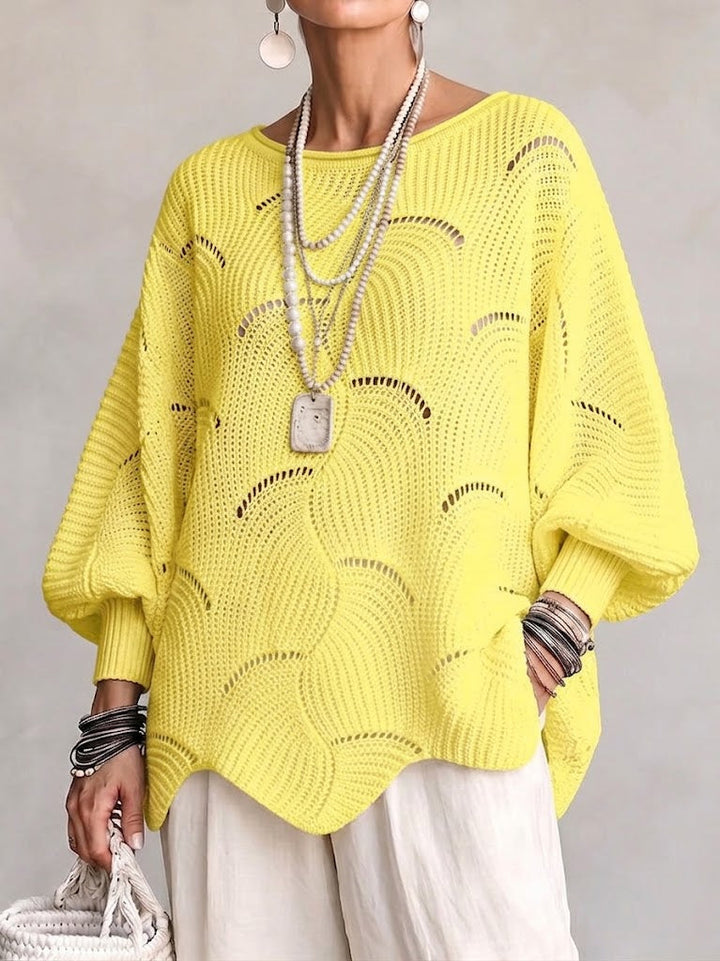EVE™ - ELEGANT BATWING KNITTED SWEATER