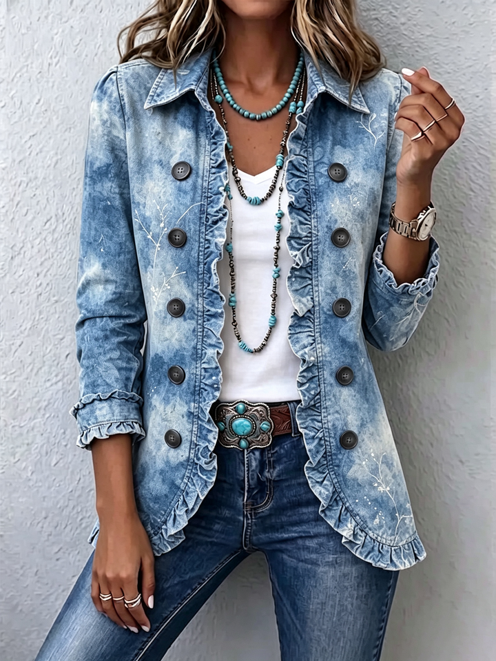 JEMISON™ - BOHO-STYLE RUFFLE JACKET