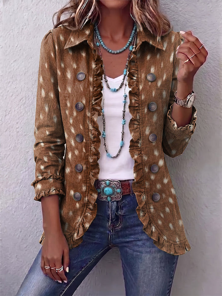 NOLINDA™ - ELEGANT BOHEMIAN RUFFLED JACKET